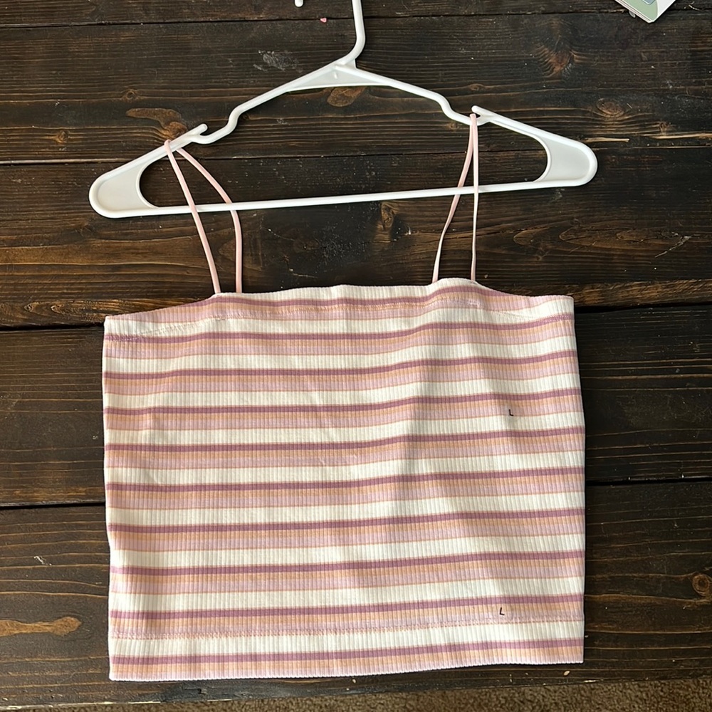 American Eagle Outfitters crop top with wire straps